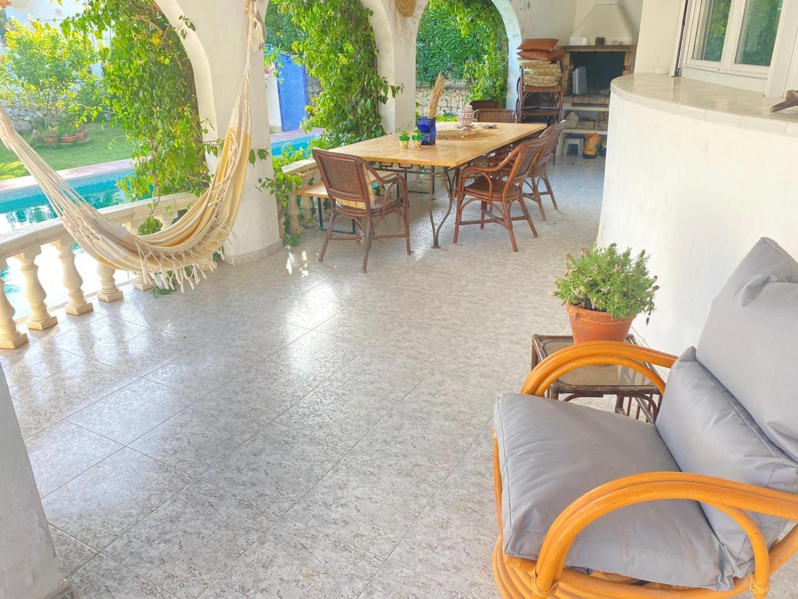 Beautiful Villa With Pool, Barbecue, And Garden 哈维亚 外观 照片